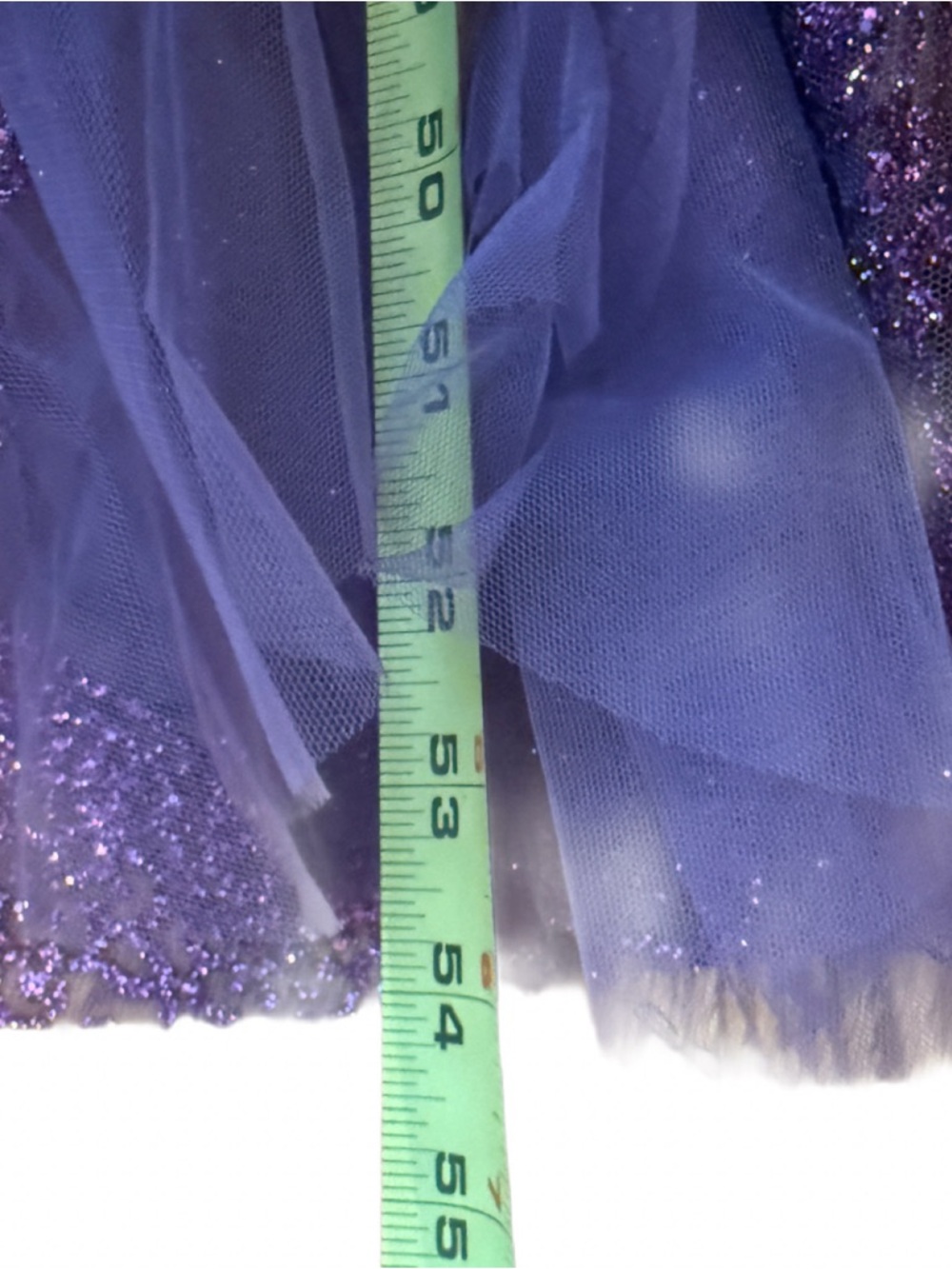 Jovani 1267 Purple Strapless Beaded Corset Mermaid Tulle Fairy Gown Sz 12 - Picture 13 of 16